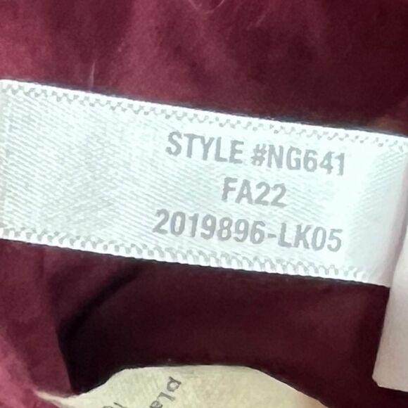 NWT MADEWELL Hayfield Double-Breasted Blazer in BERGUNDY Vintage Mulberry purple - Picture 13 of 15